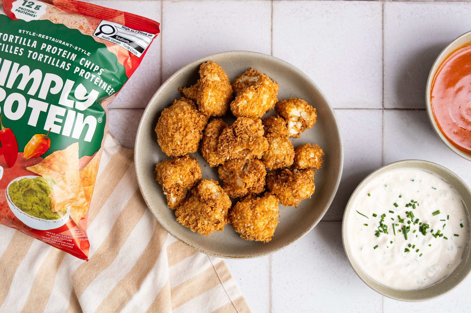 Buffalo Cauliflower Bites