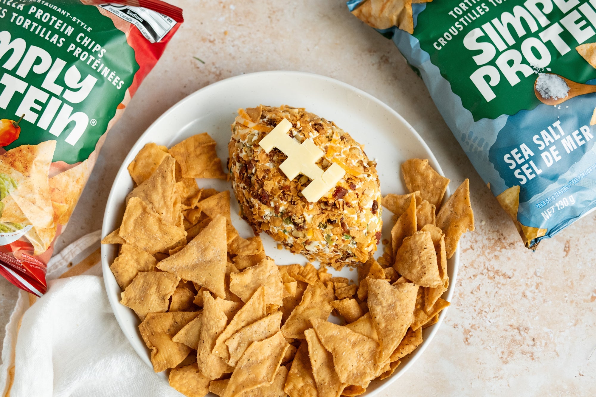 Football Cheese Snack