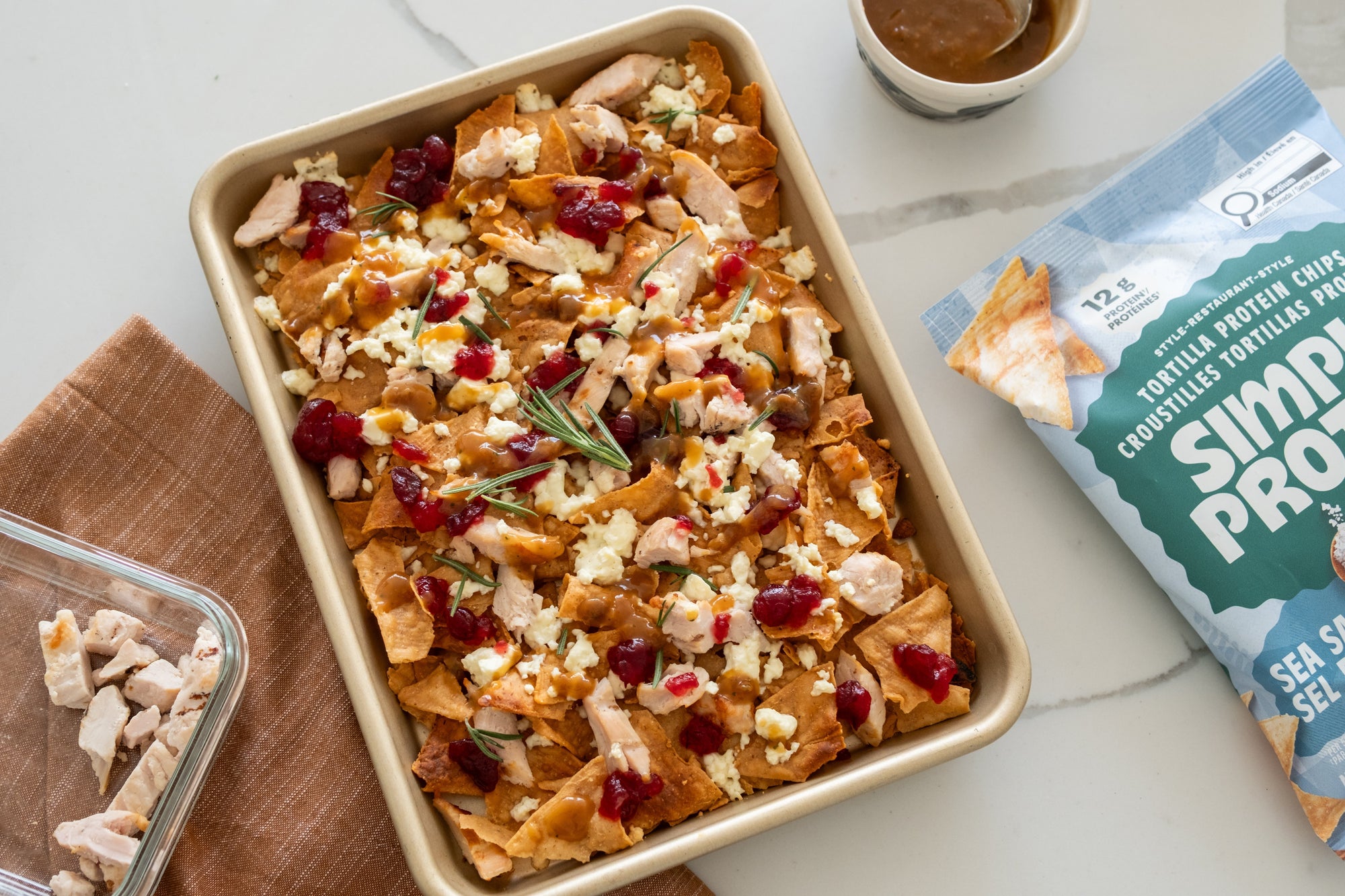 Leftover Thanksgiving Nachos