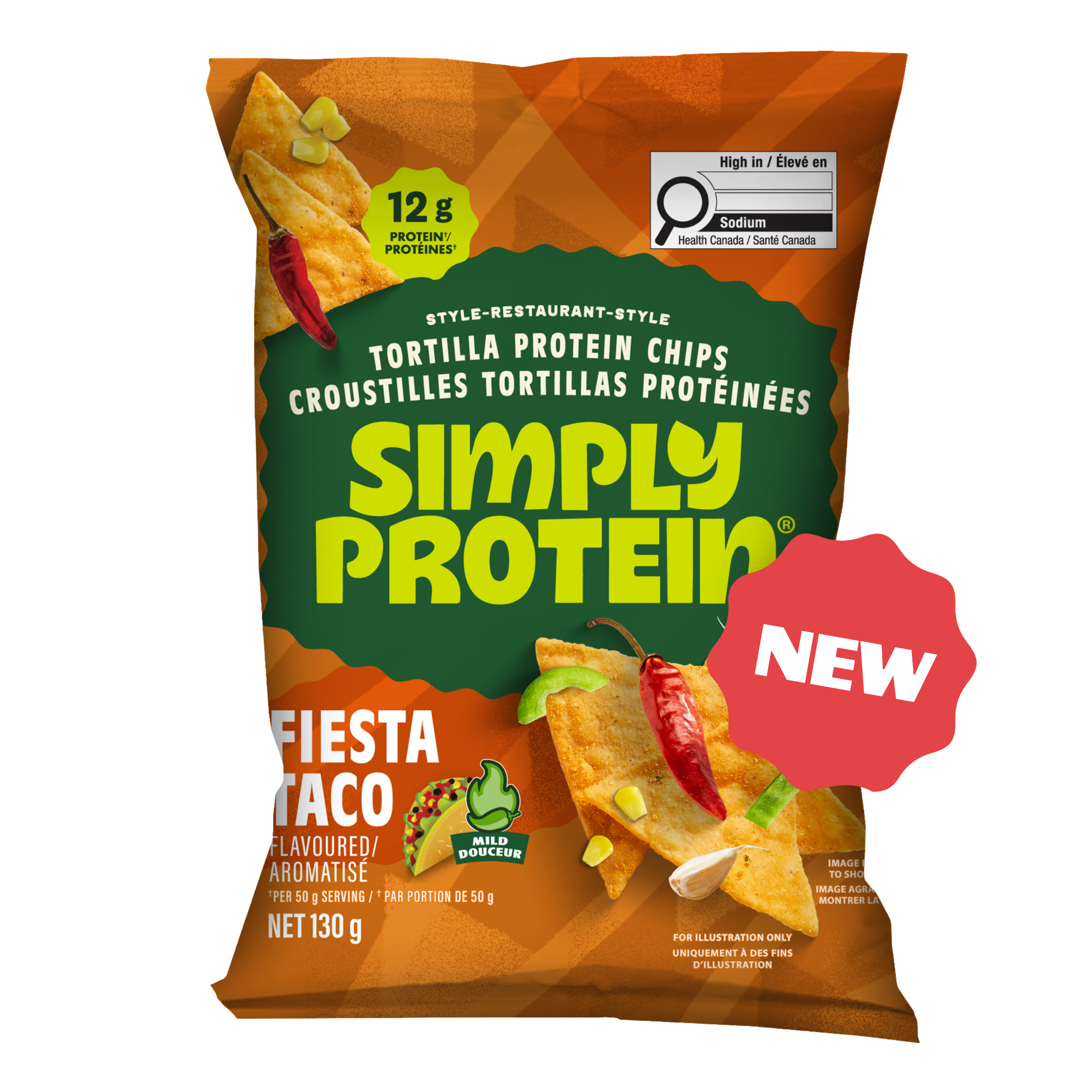 Protein Tortilla Chips - NEW Fiesta Taco