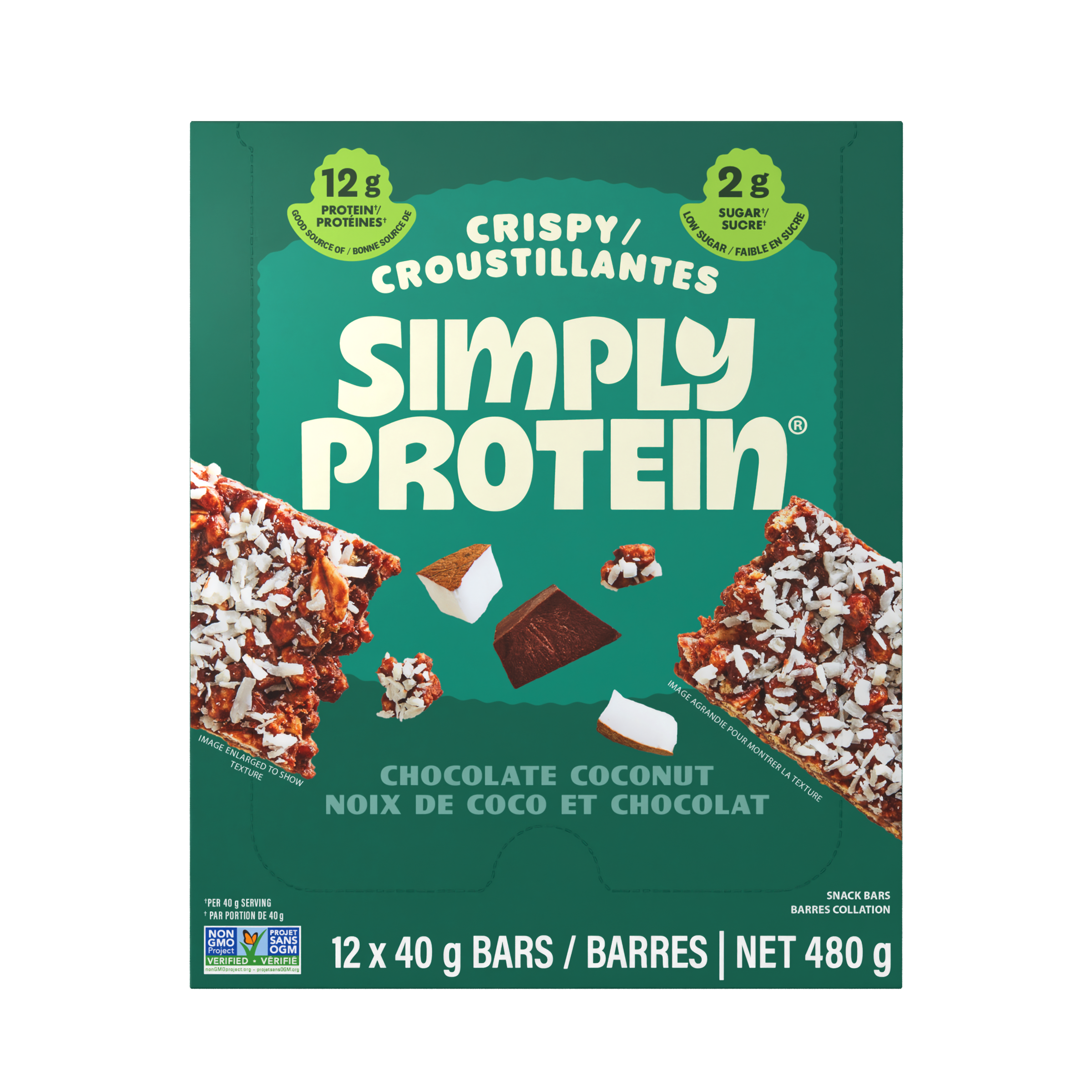 Crispy Bars - Chocolate Coconut
