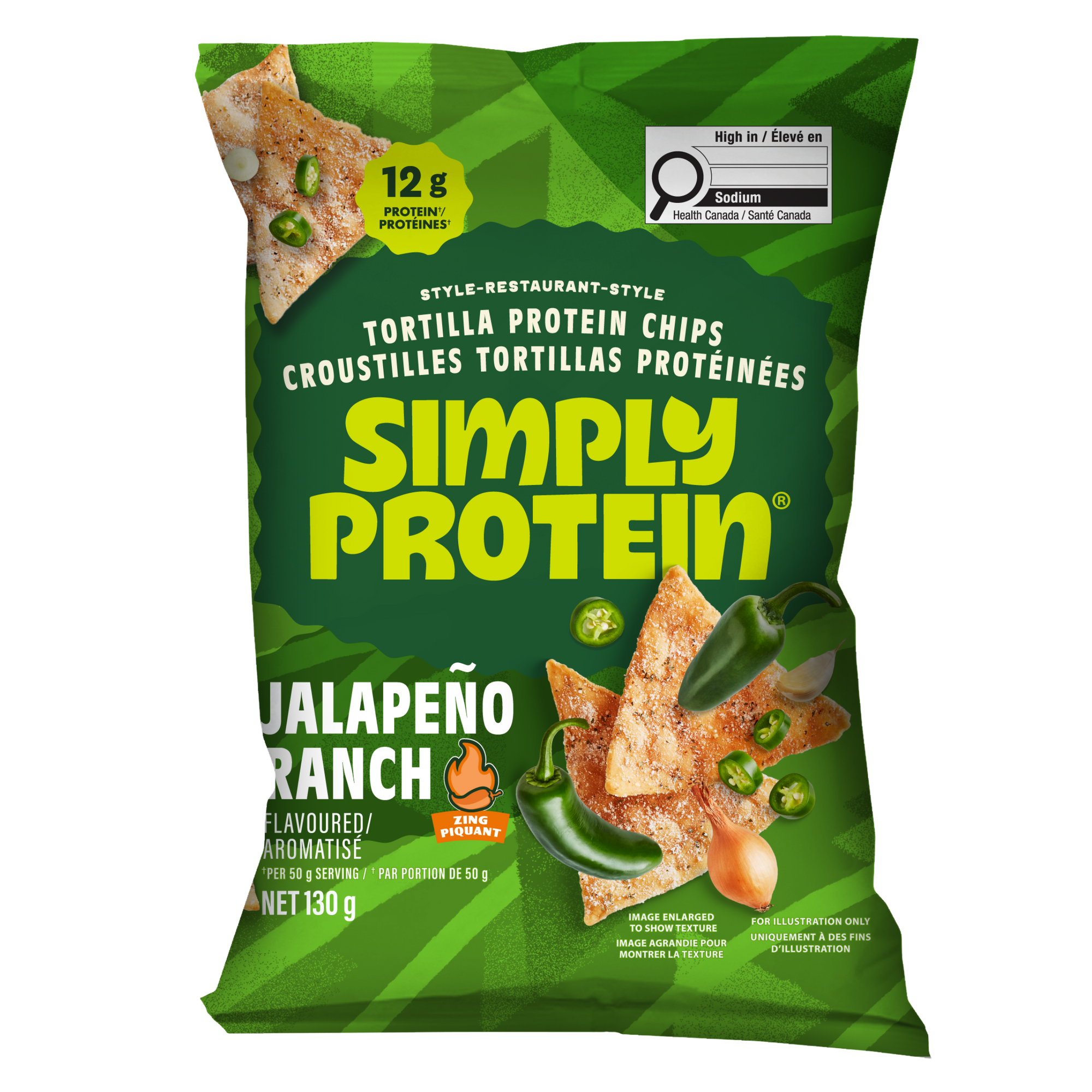 Protein Tortilla Chips - Jalapeño Ranch