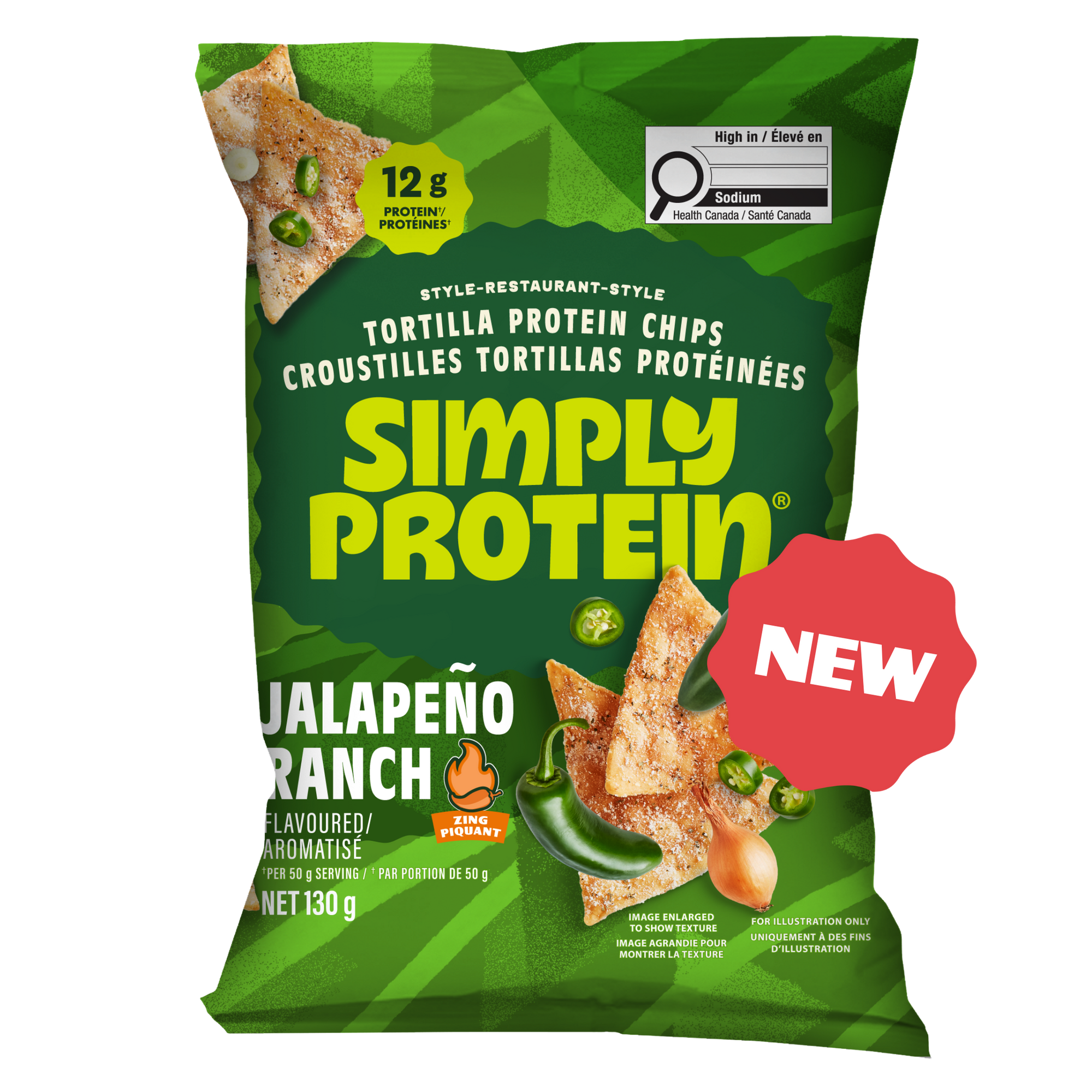 Protein Tortilla Chips - NEW Jalapeño Ranch