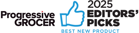 Logo for Progressive Grocer 2025 Editors' Picks Best New Product award