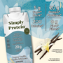 Creamy Vanilla- SimplyProtein® Plant Protein+ Shake